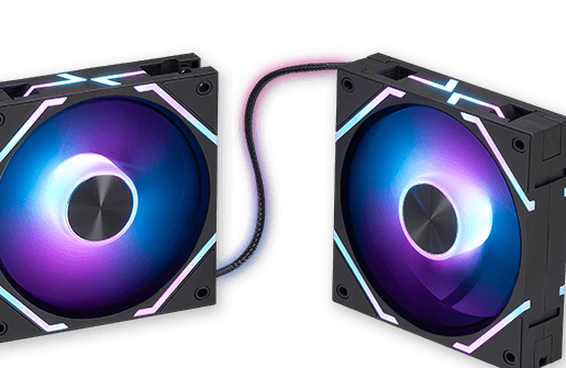 MSI MPG EZ120 ARGB WHITE-3W Fan - 120mm ARGB Fan, Patented